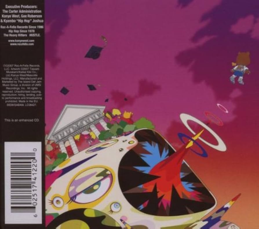 Kanye West - Graduation レコード Kanye West – Graduation – 2 x Vinyl (Cotton Candy Marbled